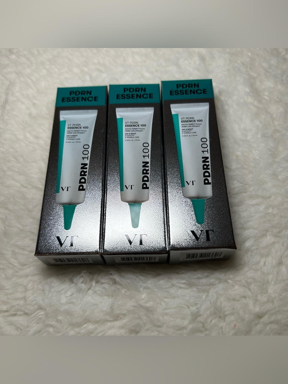 VT Cosmetics PDRN Essence 100 Day & Night 3 Pack NEW
